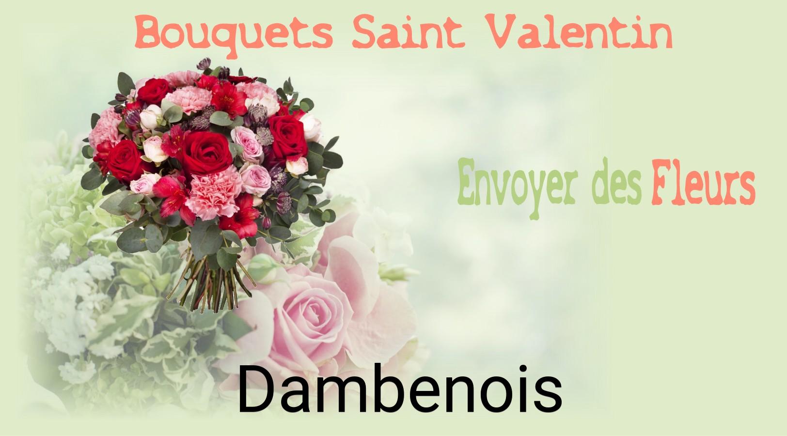 Roses de Saint-Valentin livrées à Dambenois